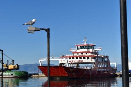 New port in Limenas Thassos